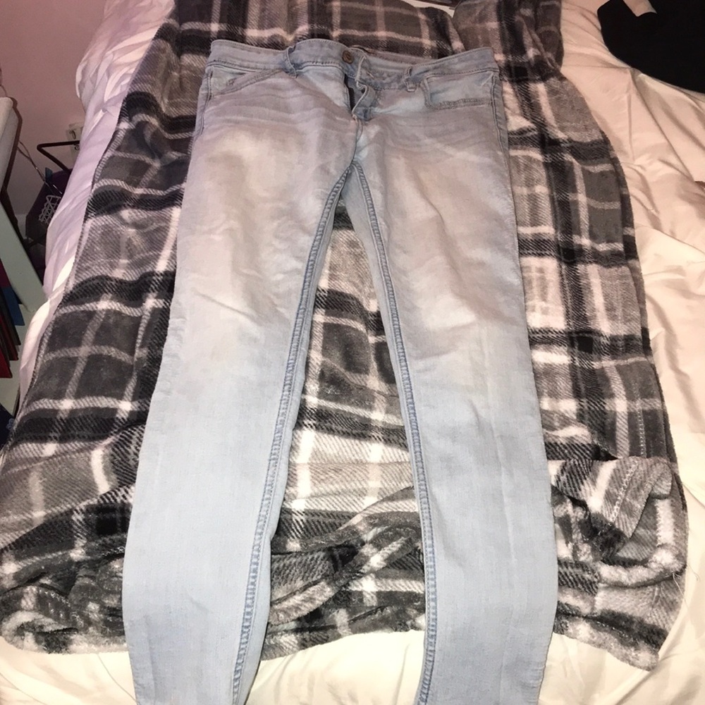 Light blue jeans